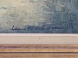 an image of a painting of a cityscape in a gold frame