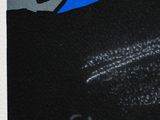 an image of a painting of a bird on a hill