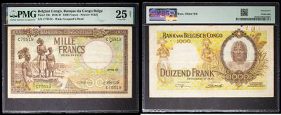 trois billets de banque différents portant l'image d'un homme et d'une femme