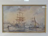 une image d'un tableau représentant un bateau dans l'eau