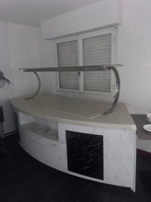 1 Buffet 6 modules : 3 bains marie + 3 modules secs