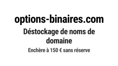 Nom de domaine options-binaires.