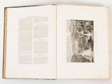 an open book with a picture of a man and a woman