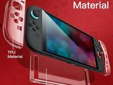 un fond rouge avec l'image d'un téléphone et d'une manette de jeu