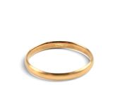 an image of a gold wedding ring on a white background