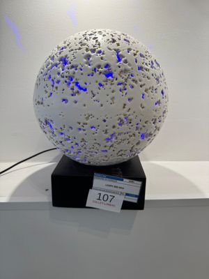 Lampe BB8 MAX Faiencerie de Charolles H. 36 - Diam. 26 cm