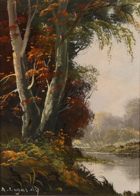 LUGARDY (XXe siècle) Sous bois