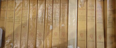 Manette d'env. 15 volumes dont Colette Oeuvres complètes,