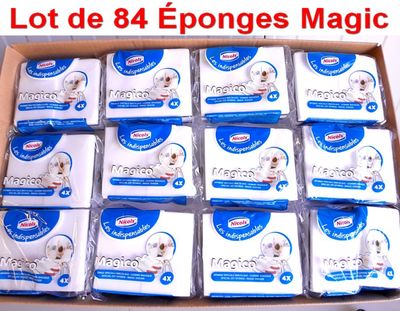 Lot de 84 Éponges MAGIQUE de la marque Nicols