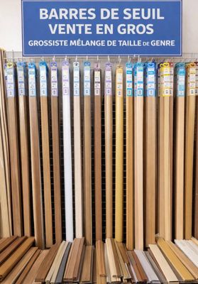 Lot de 30 barres de seuil neuves, mélange de genre et de taille. Poids - Photo 1