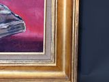 a picture of a painting of a book on a table