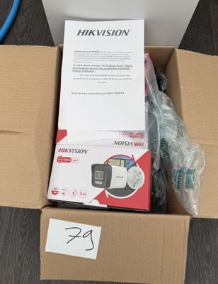 a box that has some items in it on the floor