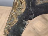 an image of a close up of a piece of furniture on a wooden floor