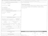 a document with a picture of a car registration form on it