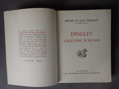 DINGLEY L'ILLUSTRE ECRIVAIN ( académie GONCOURT ), par JEROM…