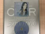 a glass plaque with a picture of a woman on it