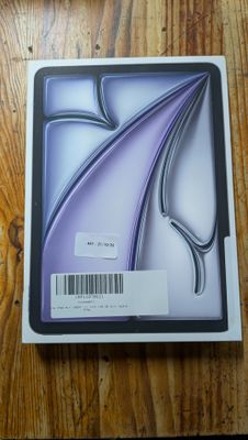 a picture of a box with a picture of a purple flower on it