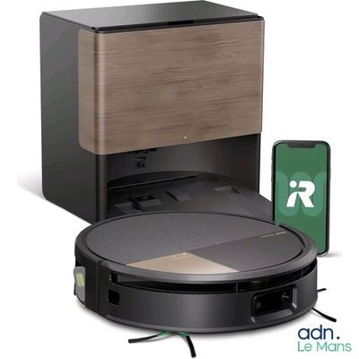 un Roomba connecté à un smartphone