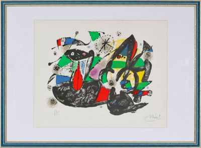 une image représentant un tableau où figurent un chat et un oiseau sur fond blanc