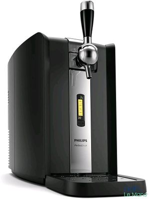 a close up of a beer dispenser on a white background