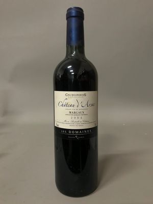 2 Blle Château D'ARSAC (Margaux) 2004 - Très belles