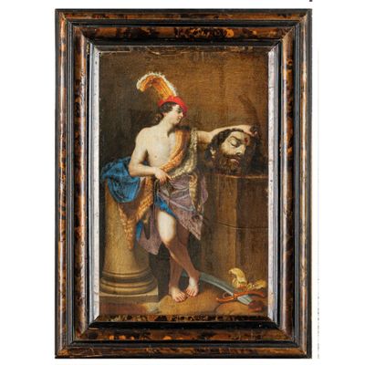 PEINTRE DU 19ÈME SIÈCLE Davide