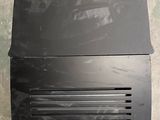 an image of a close up of a black plastic door
