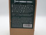 the back of a brown box with a label on it