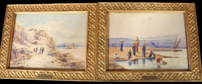 Marcel BLAIRAT (1849-1910) Les Porteuses d'eau Les bords du …