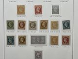 an image of a picture of a collection of stamps on a wall