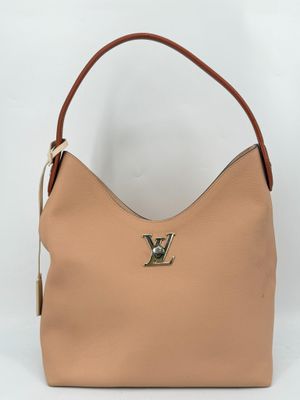 louis vu vu leather shoulder bag