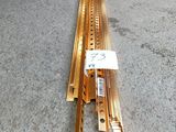 a train track that is laying in the middle of the floor