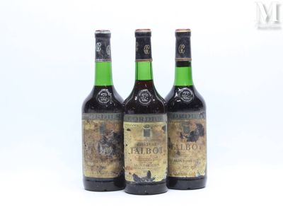 CH. TALBOT CH. TALBOT, 4ème cru Saint-Julien, 1972 - 3 boute…