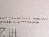 an image of a close up of the back of a macbook air