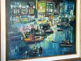 une image d'un tableau accroché au mur d'une pièce