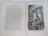 an open book with a picture of a man and a dog