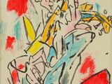 une image d'un tableau représentant un homme jouant de la guitare