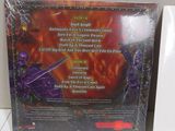 the back cover of a cd case with a picture of a dragon on it