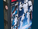 a box with a lego star wars action figure in it