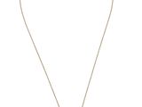 un collier en or avec un pendentif en forme d'étoile au bout d'une chaîne
