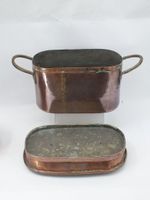 Lot en cuivre comprenant une daubière et une braisière (photo 3)