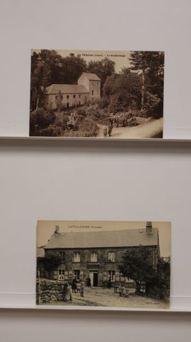 La Villedieu : Lot de 2cpa (dont 1 de l’hôtel Batime). T.B.E.