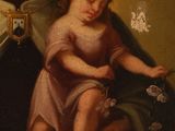 an image of a painting of a woman holding a child