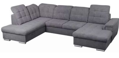 10218-70 / Canapé panoramique convertible ACTION têtière réglable avec