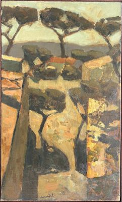 PASCAL VINARDEL (1951-) ''Pins Villa Médicis''