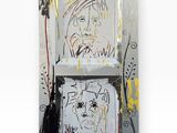 an image of a piece of art with a painting on it