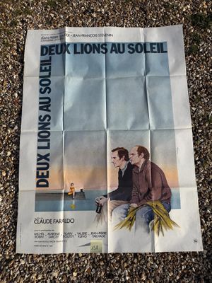 DEUX LIONS AU SOLEIL. Film de Claude Faraldo, 1980.