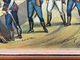 a picture of a painting of a group of soldiers