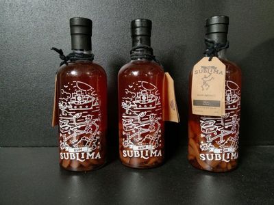 3 bouteilles de rhum arrangé Sublima Fraise Basilic - TVA Ré… - Photo 1