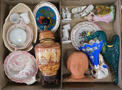 a box full of assorted items that are in it